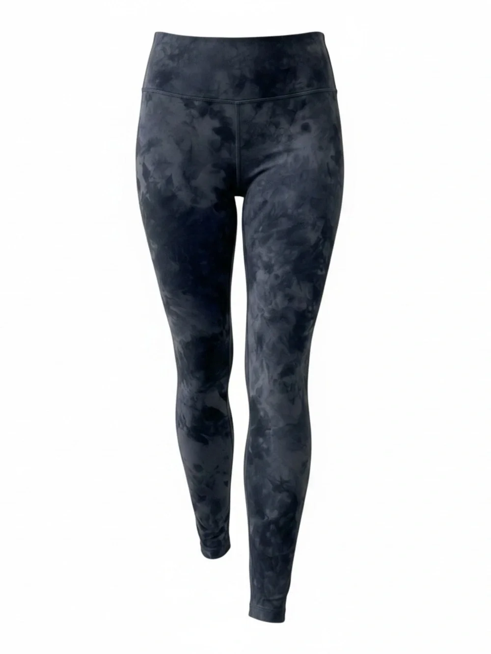 LULULEMON athletica Black Marble-Print High-Rise Leggings - Like New!